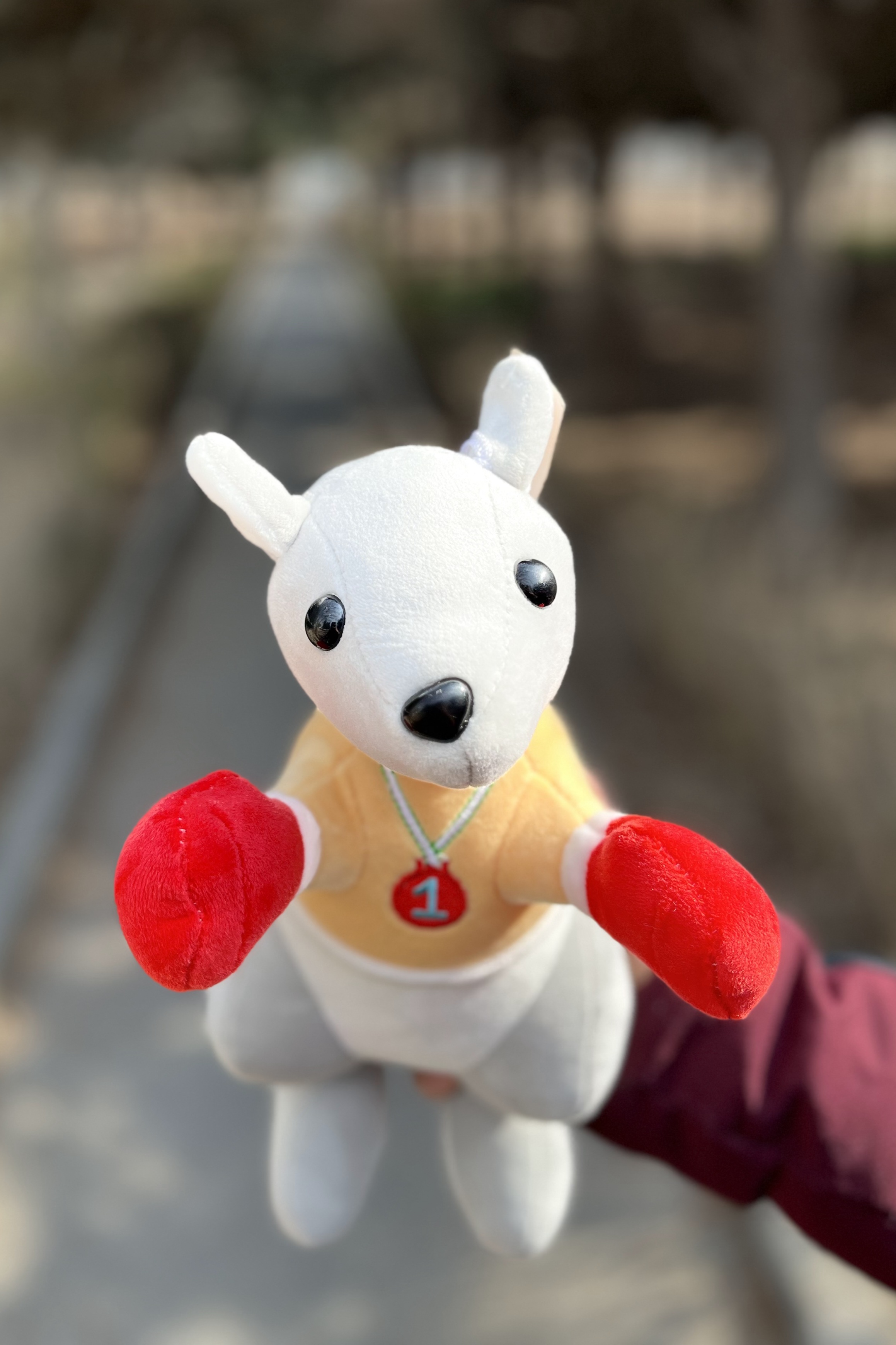 عروسک کانگرو ورزشکار