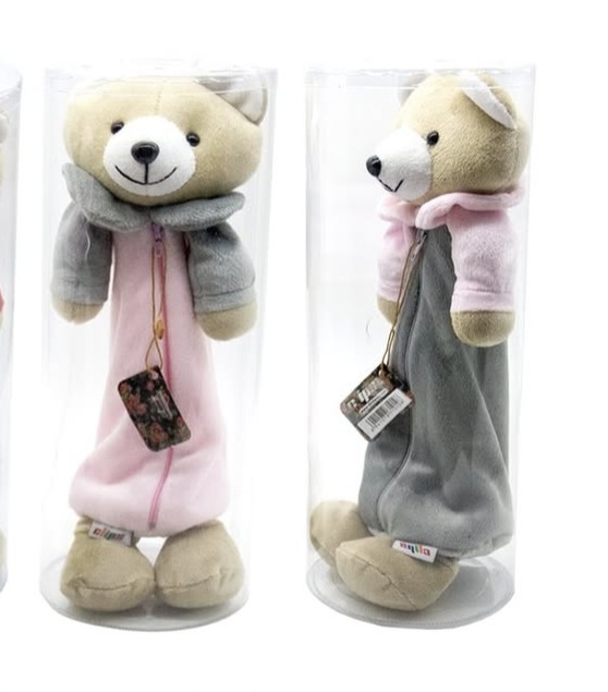 جامدادی عروسکی پولیشی طرح خرس