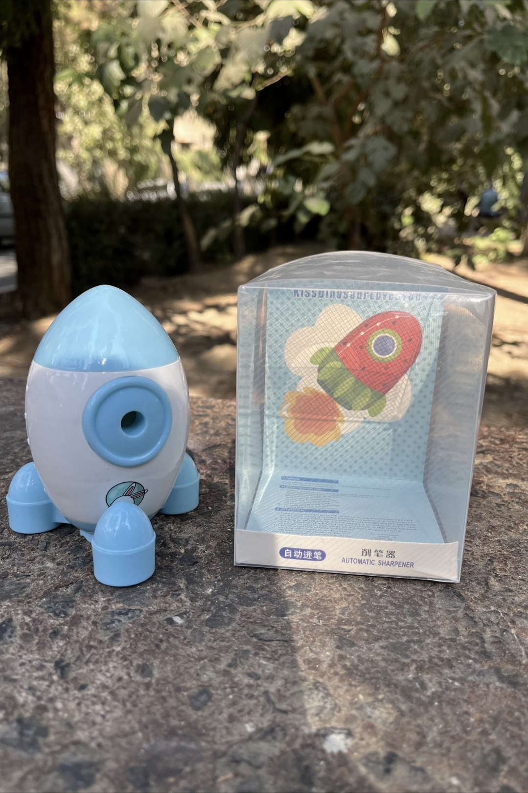 مداد تراش طرح موشک