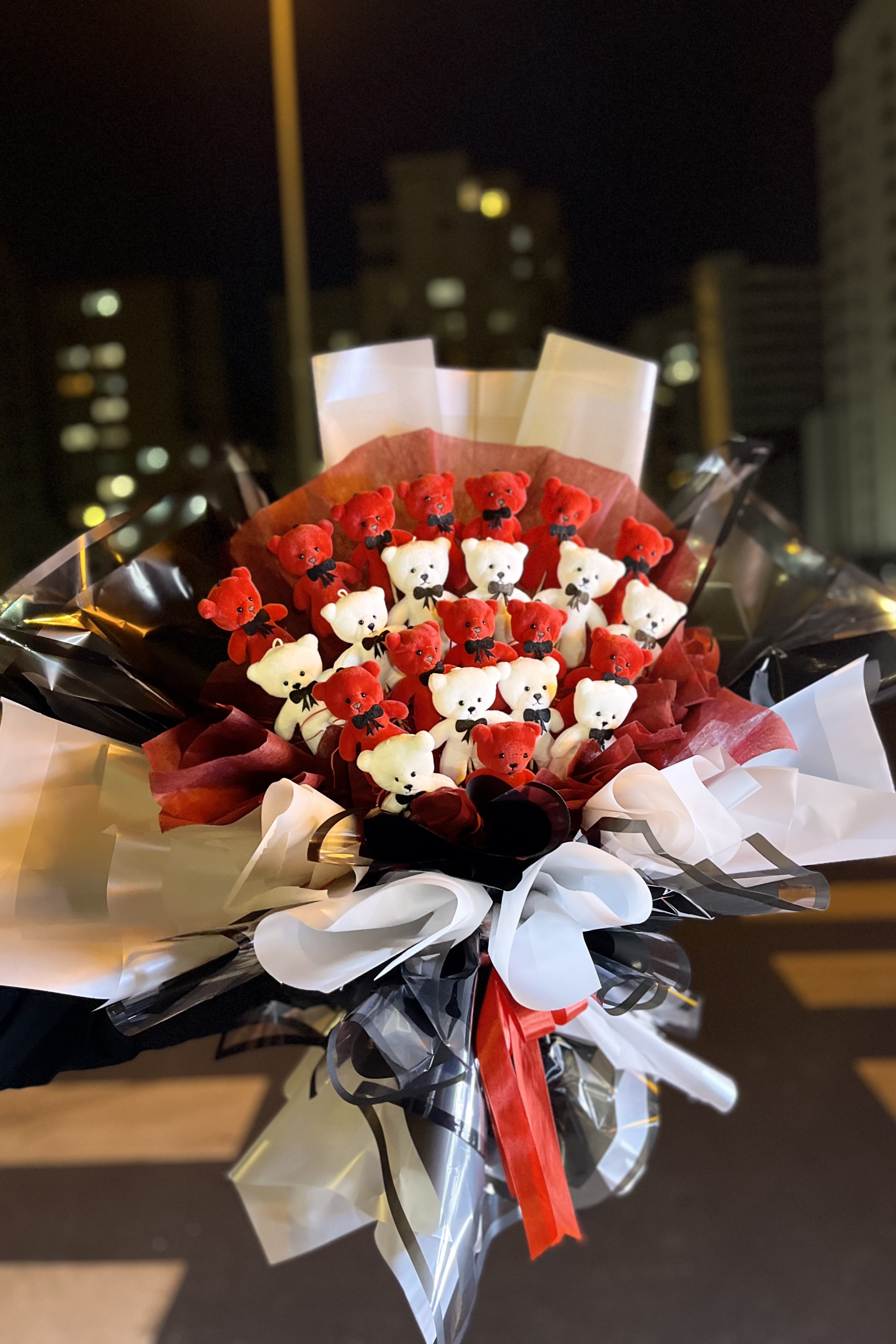 دسته گل خرس ولنتاین کد ۱