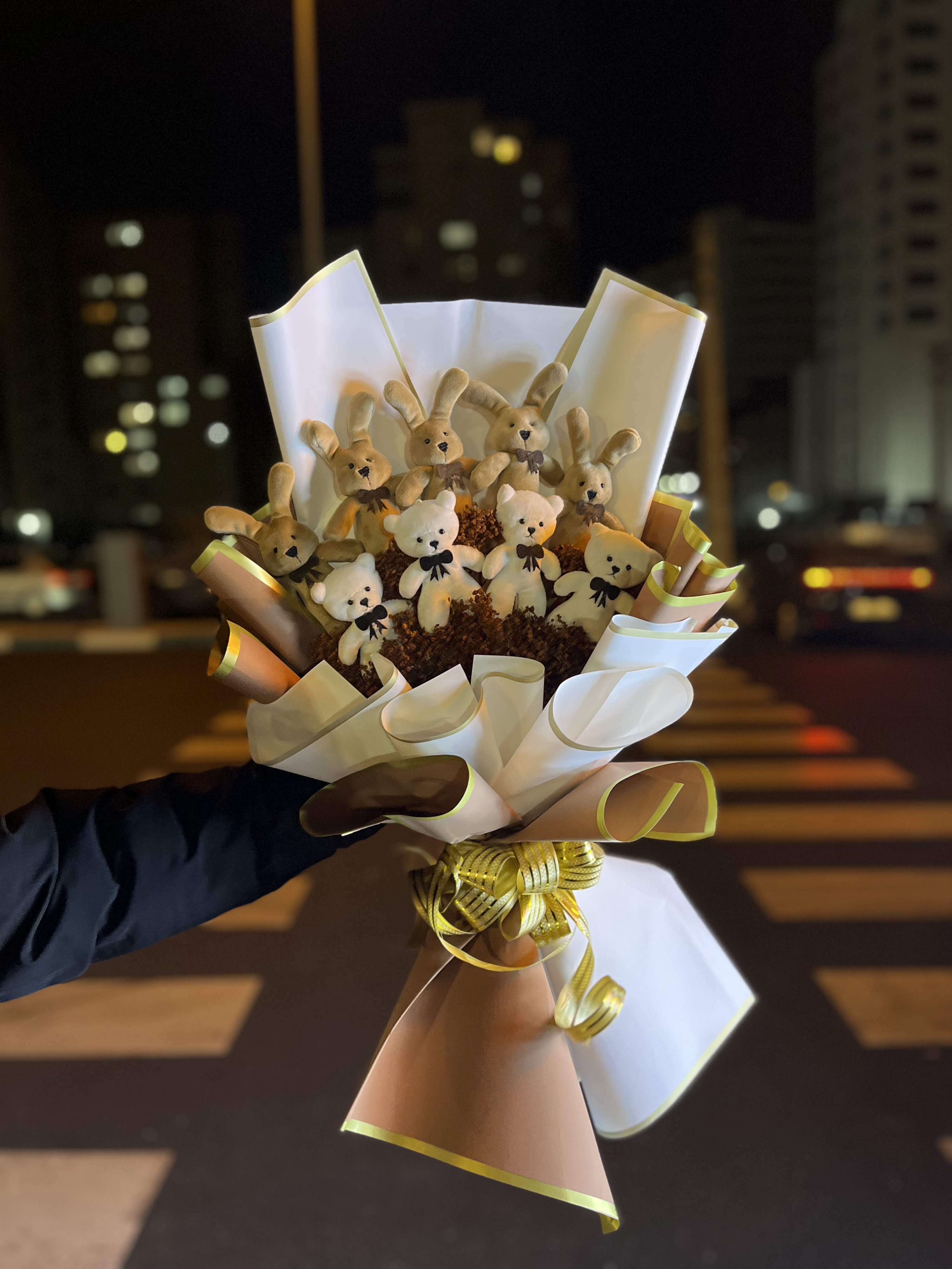 دسته گل خرس ولنتاین کد ۳